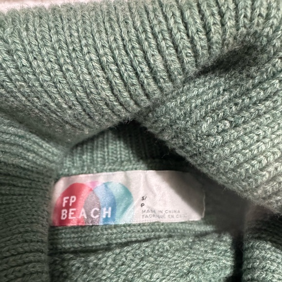 Free People beach Hailee turtleneck sweater - Picture 4 of 4